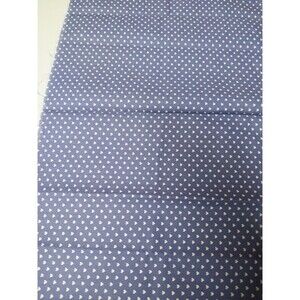 1/4 Yard Joan Kessler Concord Fabrics Purple with White Hearts